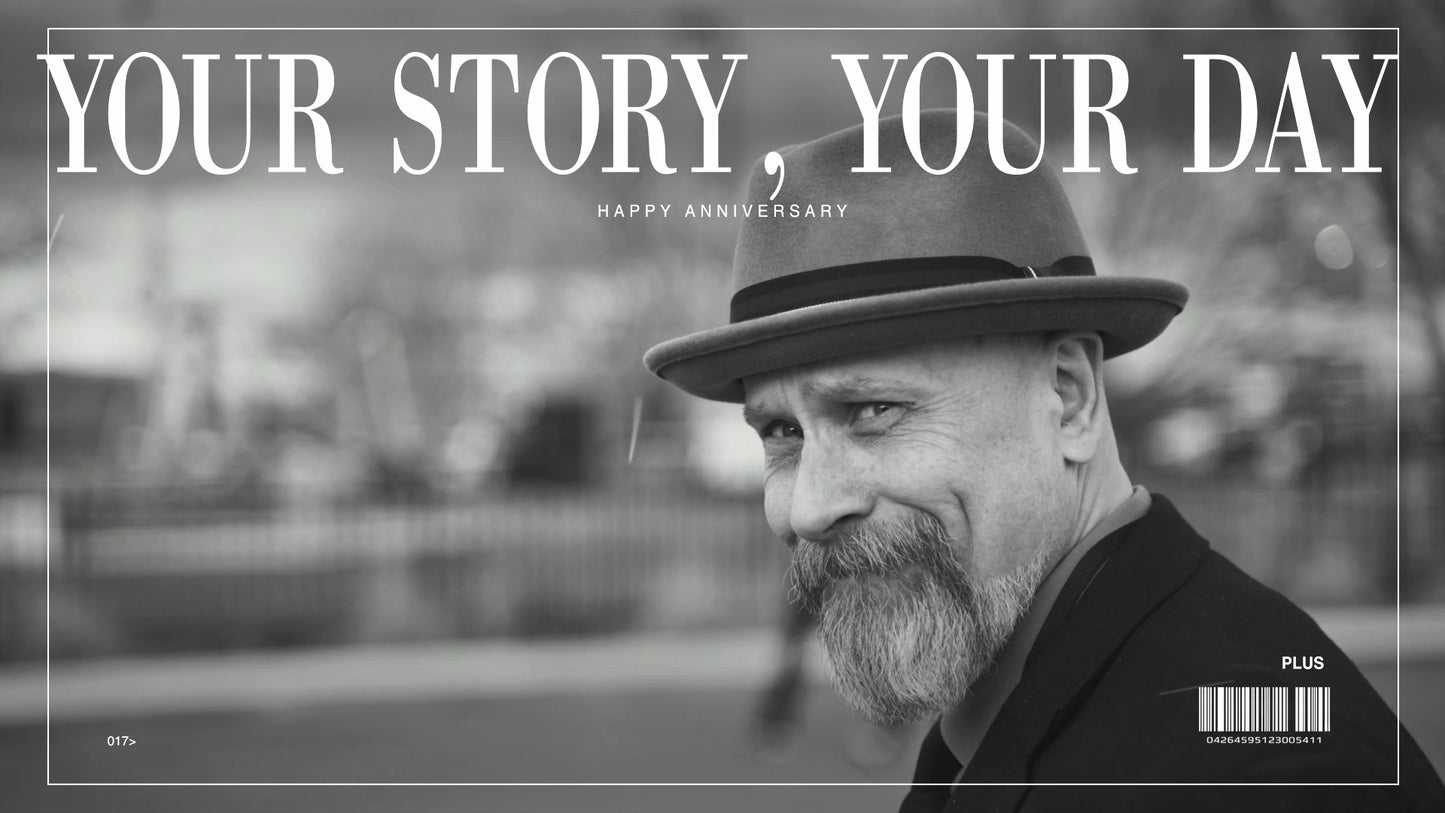 Anniversary Tribute Video Template – Love and Gratitude