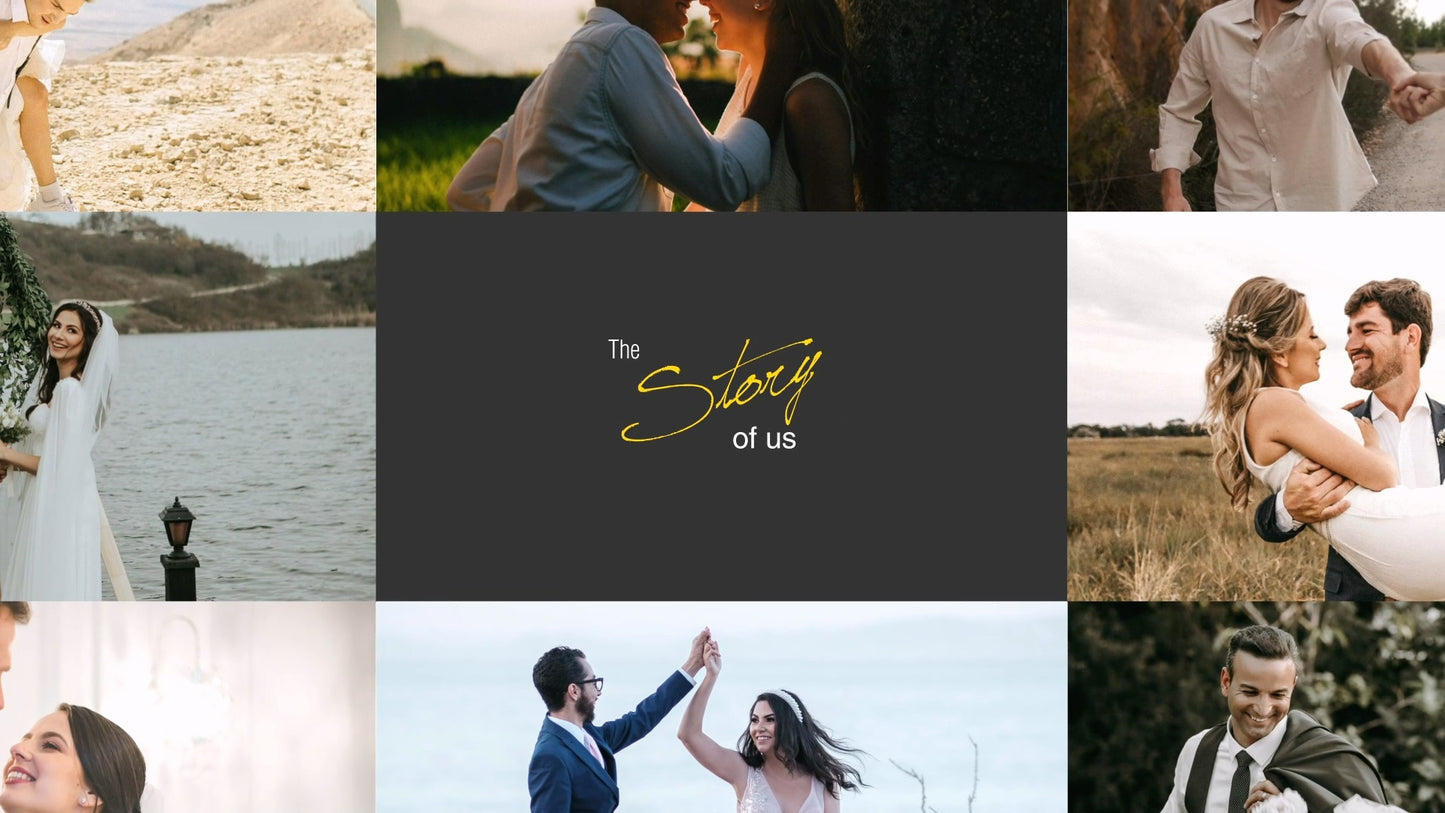 Let’s Go Together – Elegant Wedding Slideshow for Receptions