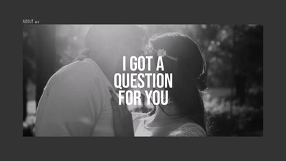 Marry Me – Romantic Wedding Proposal Slideshow